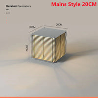 Modern solar lawn lamp for outdoor lighting