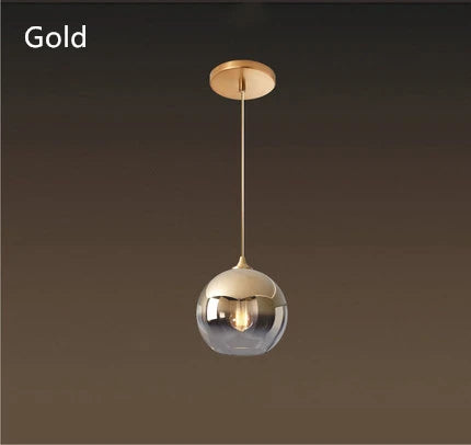 Modern glass pendant lights for nordic decor