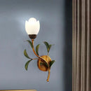 Antique iron wall light American retro style for hotel projects