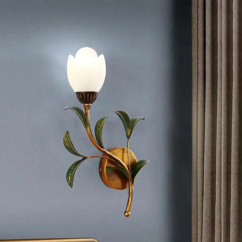 Antique iron wall light American retro style for hotel projects - vue 3 sur 12