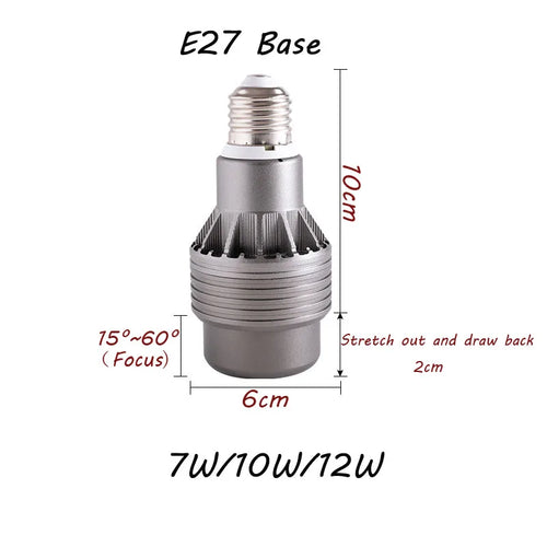 Dimmable LED spotlight with adjustable angle for indoor lighting - vue 7 sur 8