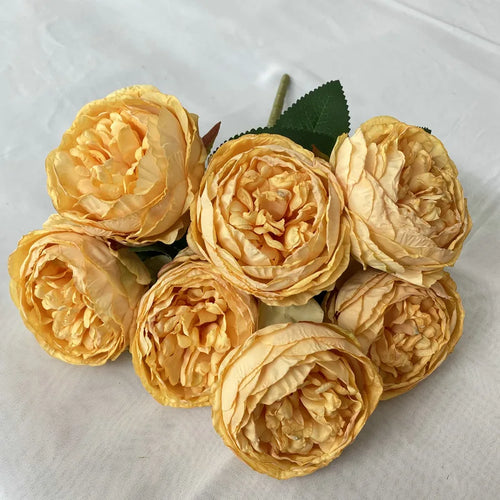 Decorative artificial rose bouquet for weddings and events - vue 9 sur 16
