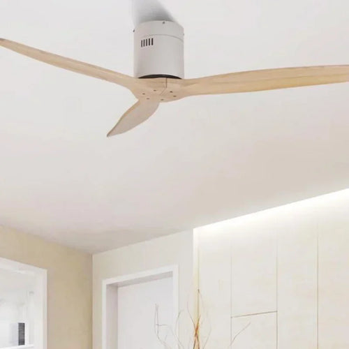 Silent nordic log ceiling lamp with energy saving for interiors - vue 3 sur 9