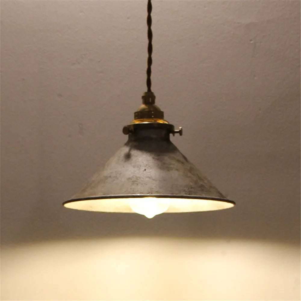 Decorative vintage industrial iron pendant light