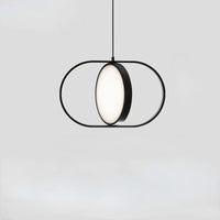 Modern rotating LED ceiling light