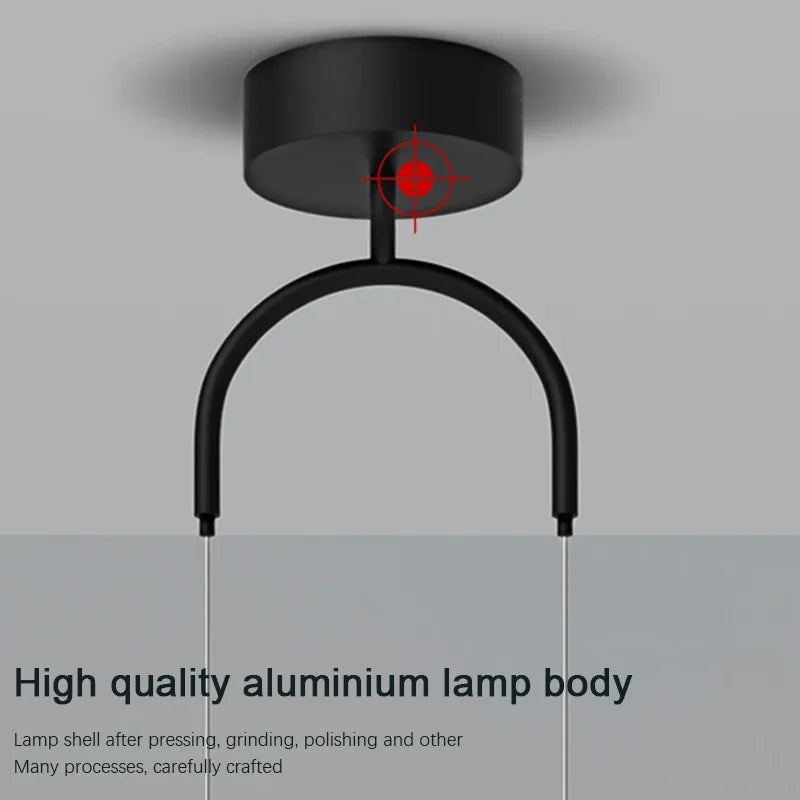 Nordic pendant lamp for interior decoration - vue 5 sur 10