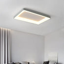 Simple rectangular LED ceiling light for modern interiors