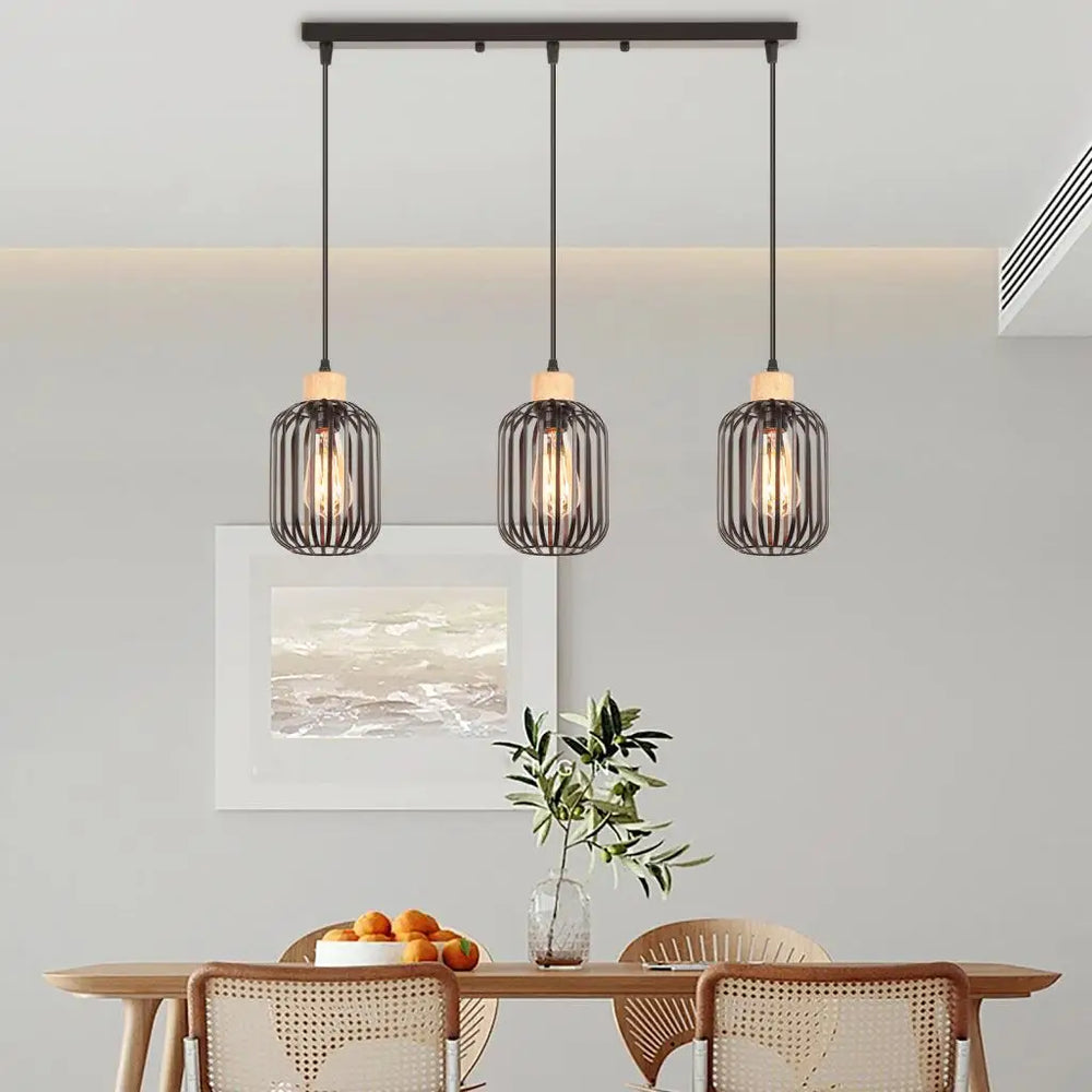 Nordic vintage adjustable metal retro industrial pendant light