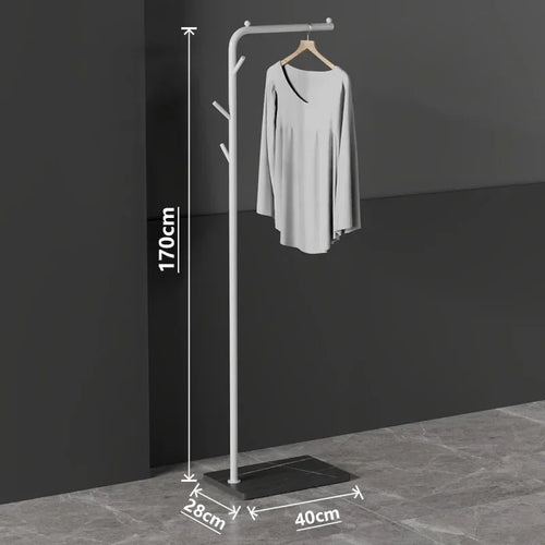 lightweight and modern Nordic clothes rack for stylish storage - vue 15 sur 41