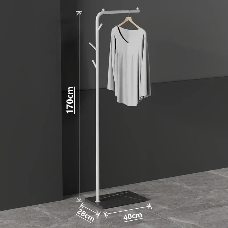 lightweight and modern Nordic clothes rack for stylish storage - vue 14 sur 41