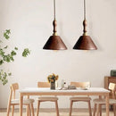 Japanese style solid wood chandelier for elegant interiors