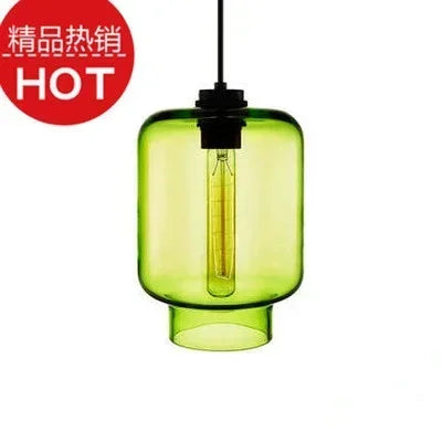 Modern transparent glass pendant chandelier with elegant design - vue 22 sur 28