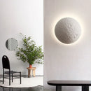 Creative LED moon wall light for villa