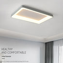 Simple rectangular LED ceiling light for modern interiors