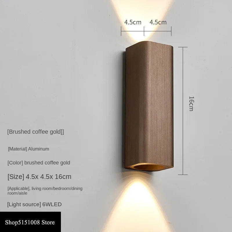 Modern indoor LED wall light - vue 7 sur 15
