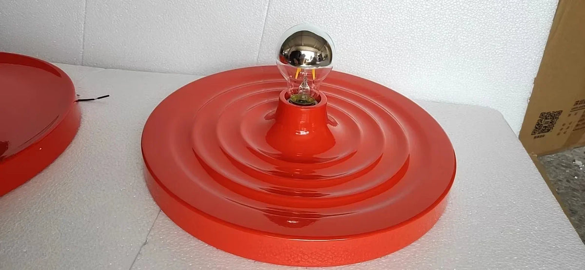 lampe rétro style bauhaus décoration intérieure murale design unique - vue 5 sur 13