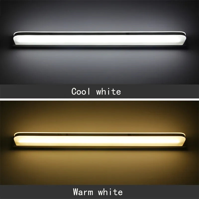 Waterproof LED mirror wall light 9W 12W bathroom, bedroom, vanity - vue 5 sur 8
