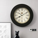retro industrial style wall clock for home decor