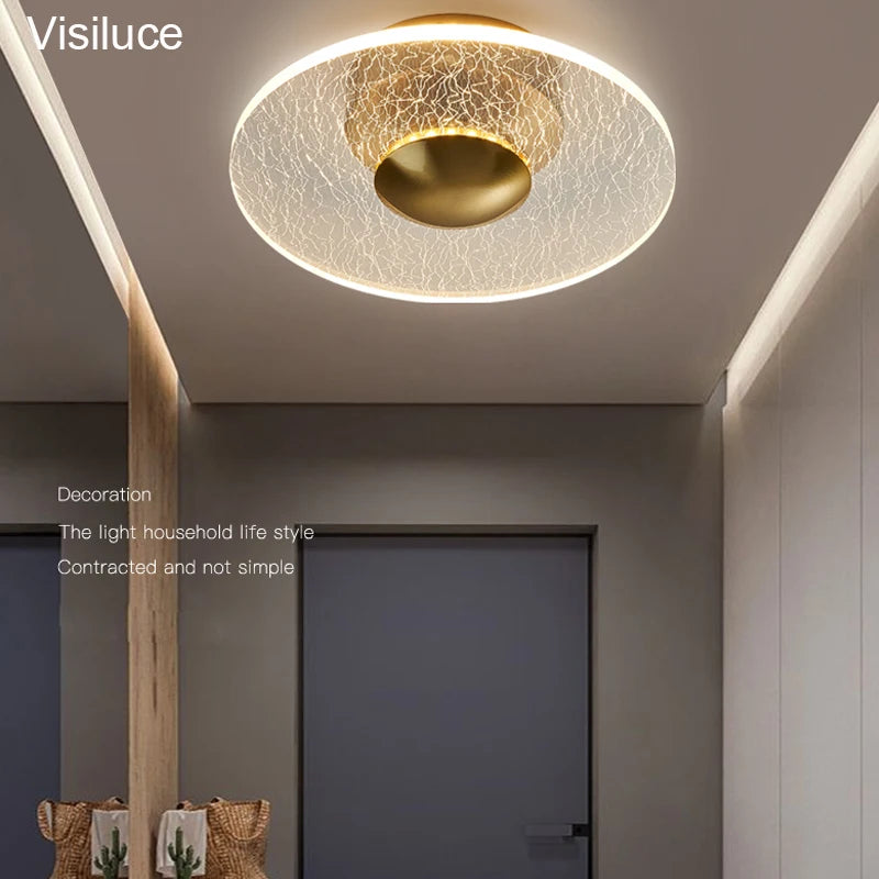 Modern recessed LED flush mount ceiling light for stylish home decor