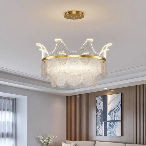 Indoor chandelier for living and dining room - vue 5 sur 9