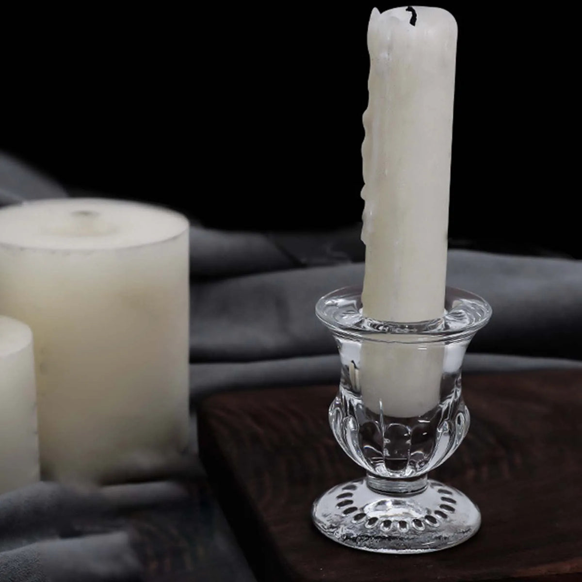 European style candle holder for festive and elegant decor - vue 7 sur 8