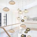 Modern pendant light for duplex stairs and restaurant