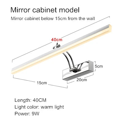 Modern minimalist stainless steel LED table lamp - vue 14 sur 22