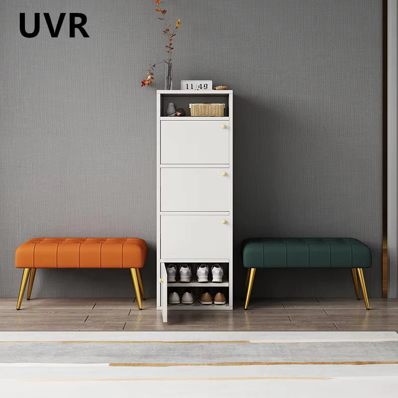 tabouret multifonctionnel pour entrée et rangement élégant - vue 2 sur 9