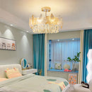 Modern crystal glass chandelier for stylish interiors