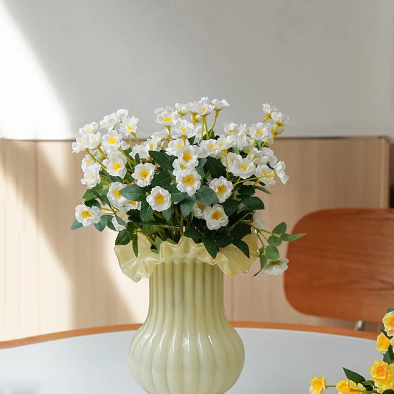 Artificial silk rose flowers for weddings and decoration - vue 4 sur 13
