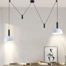Telescopic stretch bar light for reading and dining