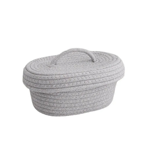 hand-woven multifunctional storage baskets - vue 12 sur 12
