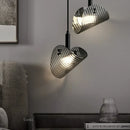 Art Deco design glass pendant light with adjustable dimming