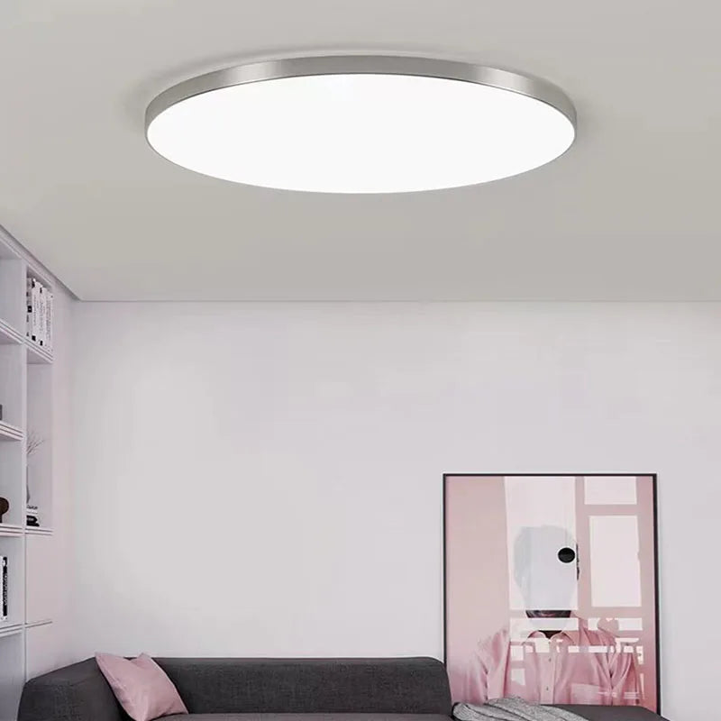 Modern LED ceiling chandelier 48W 36W 24W for bedroom, kitchen, bathroom, dining room lighting - vue 6 sur 10