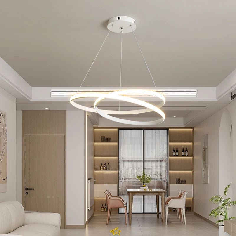Minimalist nordic atmospheric chandelier for modern home décor