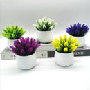 Artificial lavender plants for indoor and office decoration