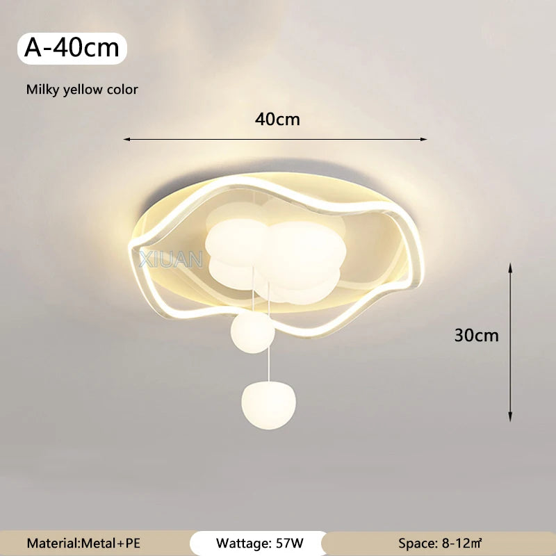 Romantic bubble chandelier for living room and office