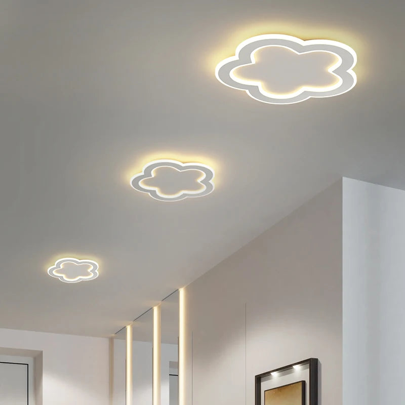 Modern minimalist ceiling light for hallway and balcony