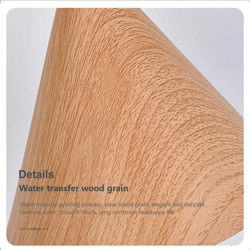 Modern minimalist adjustable wood wall light - vue 5 sur 12
