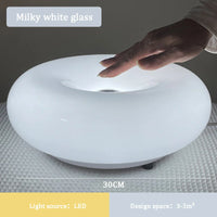 Romantic decorative touch glass wall light