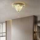 Luxury crystal ceiling light for decorative interior lighting