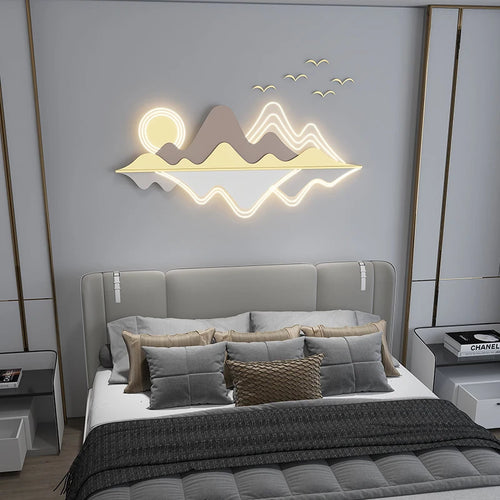 Modern decorative wall light for creative and elegant interiors - vue 3 sur 10
