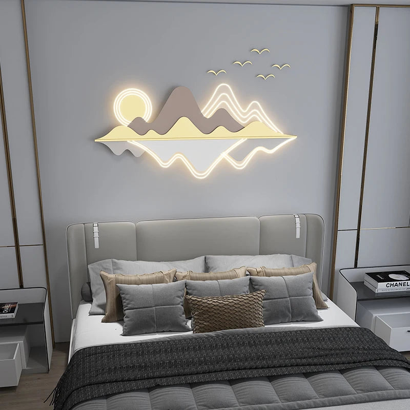 Modern decorative wall light for creative and elegant interiors - vue 3 sur 10