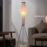 Japanese design rice paper floor lamp for modern interior