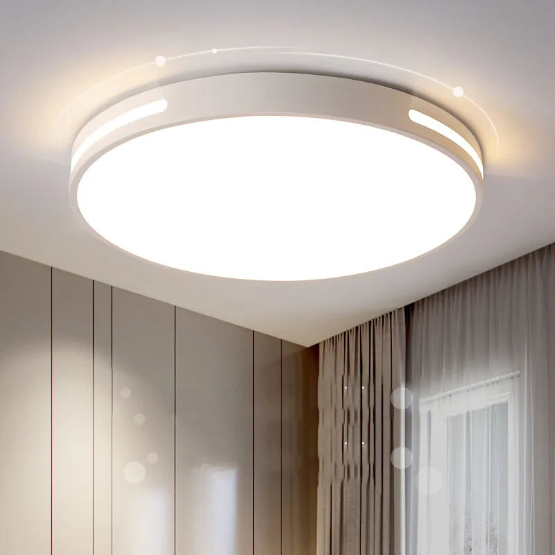 Ultra-slim modern LED ceiling light for indoor use