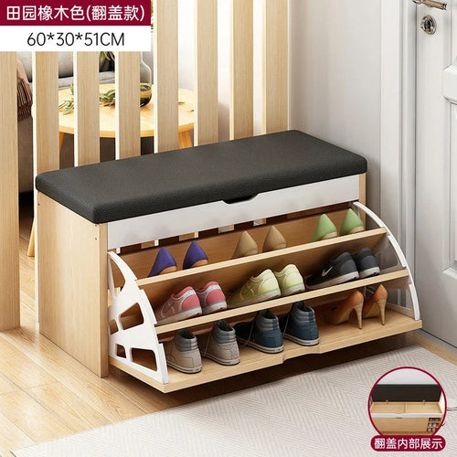 modern vertical storage shoe cabinets japanese design - vue 14 sur 21