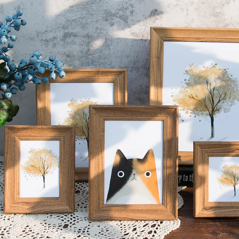Simple wall photo frame for stylish interior decor - vue 3 sur 10