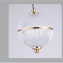 Modern acrylic ball pendant light for restaurant and bar