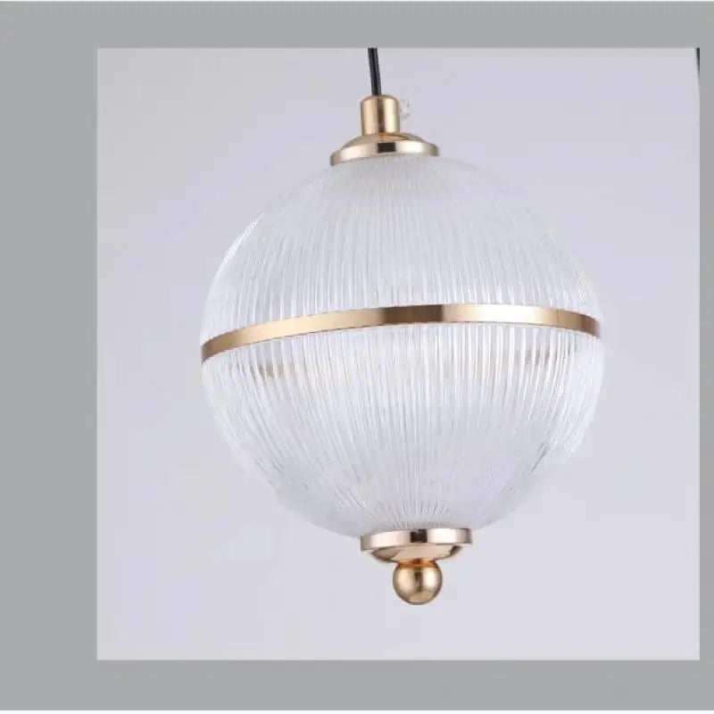 Modern acrylic ball pendant light for restaurant and bar - vue 5 sur 16
