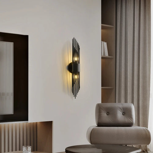 Retro copper wall light for elegant interior decor - vue 5 sur 8